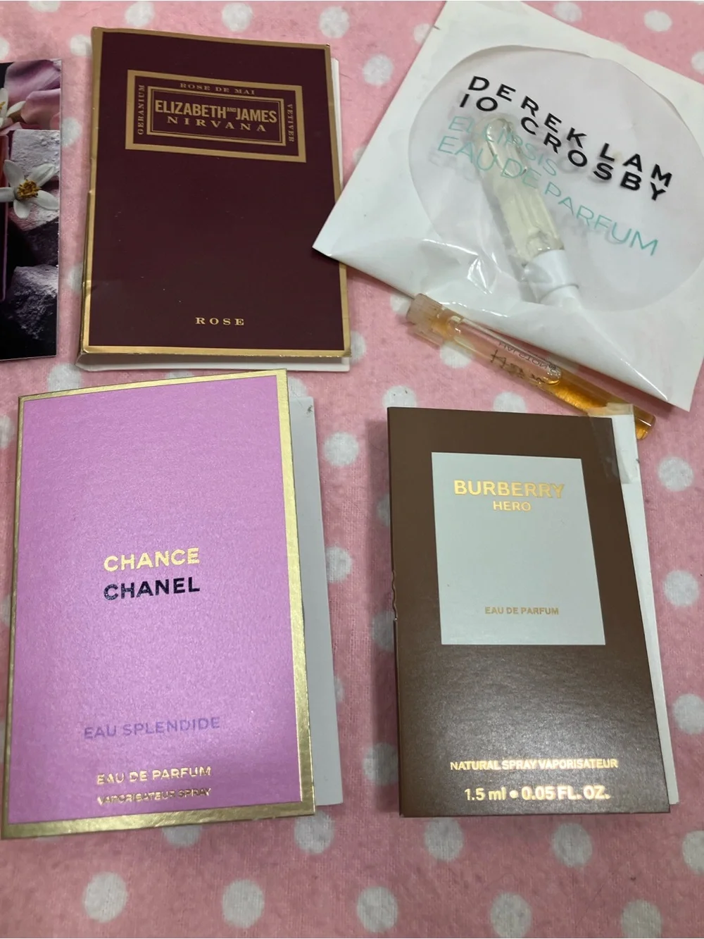 8 Samples - Designer fragrance
